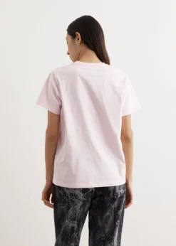 Basic Jersey Leopard Relaxed T-Shirt