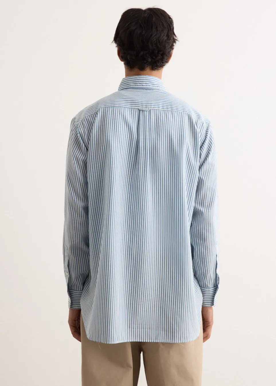 B.D. Classic Fit Wool Stripe Shirt