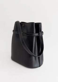 Belted Bucket Bag