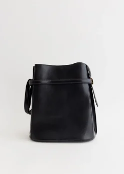 Belted Bucket Bag