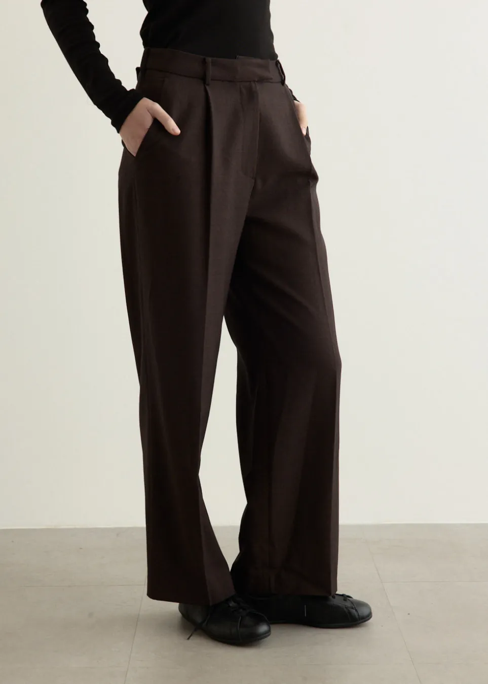 Belted Point Trousers