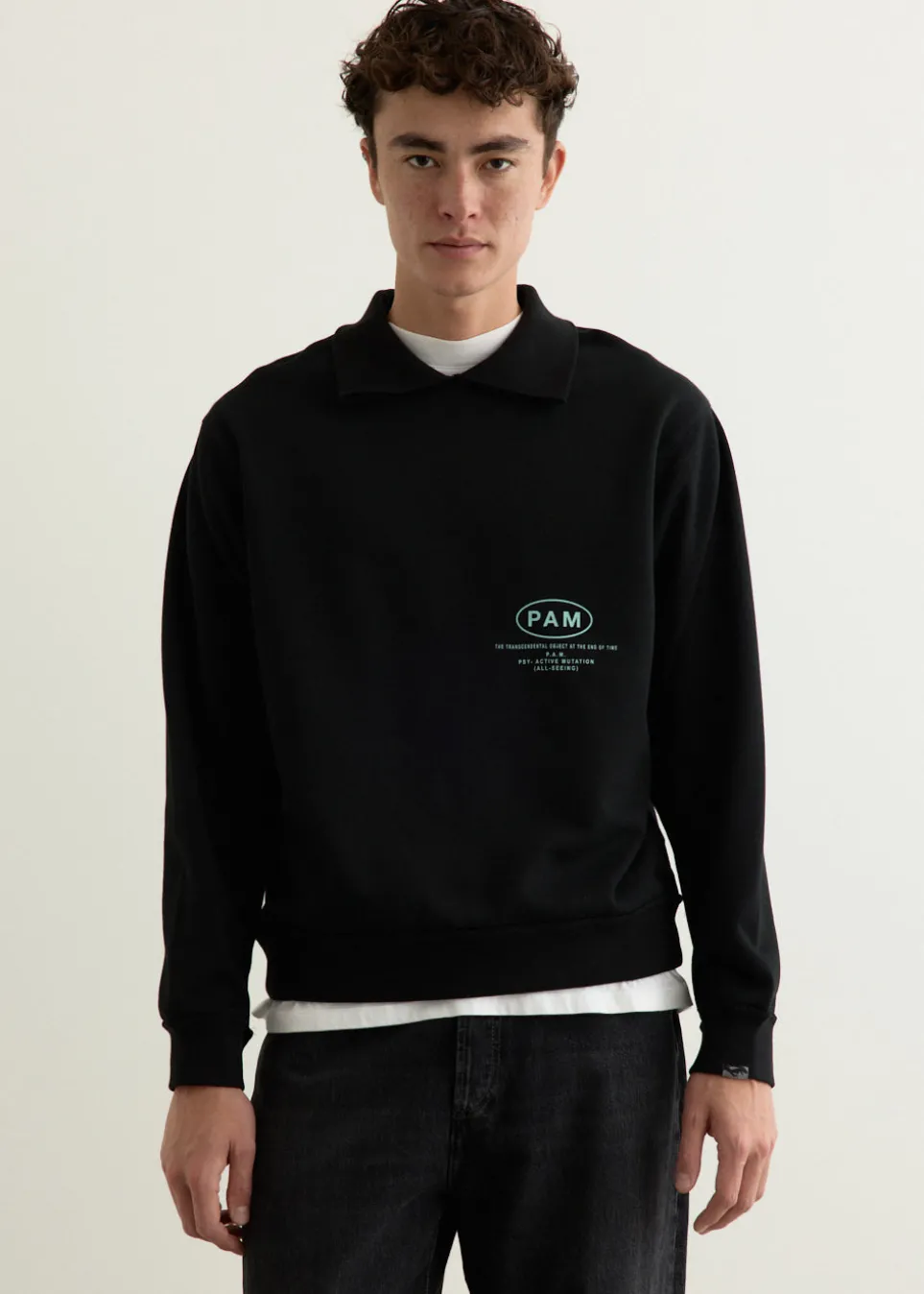 Between Chaos Collared Sweat