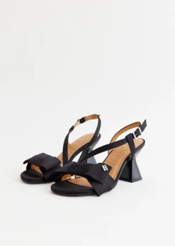 Big Bow High Heel Sandals