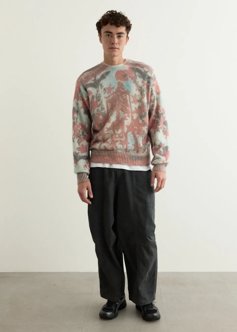 Black to Life Fuzzy Knit