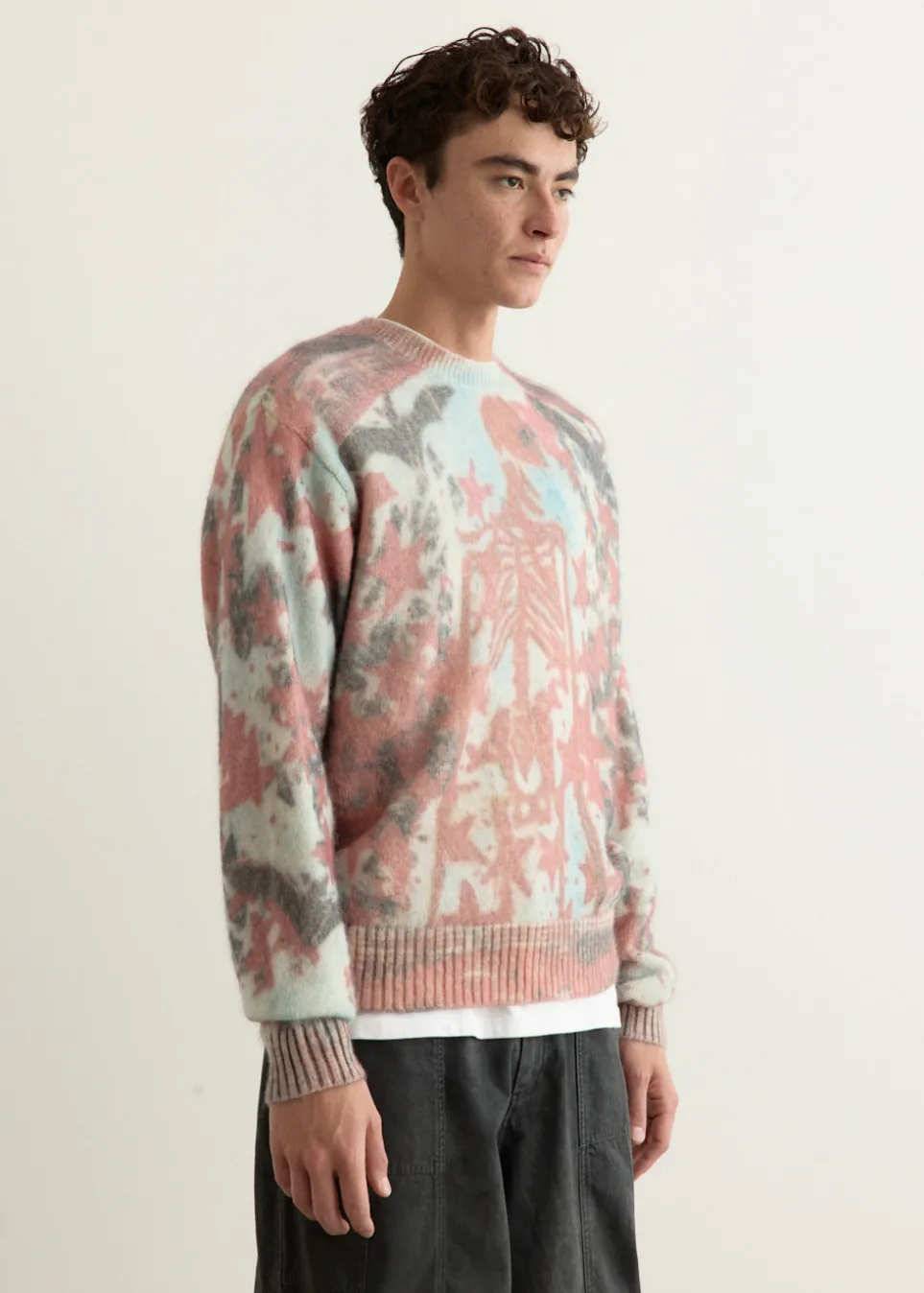 Black to Life Fuzzy Knit