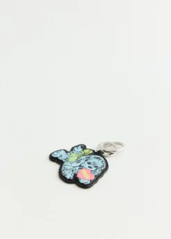 Blue Puppy Keyring