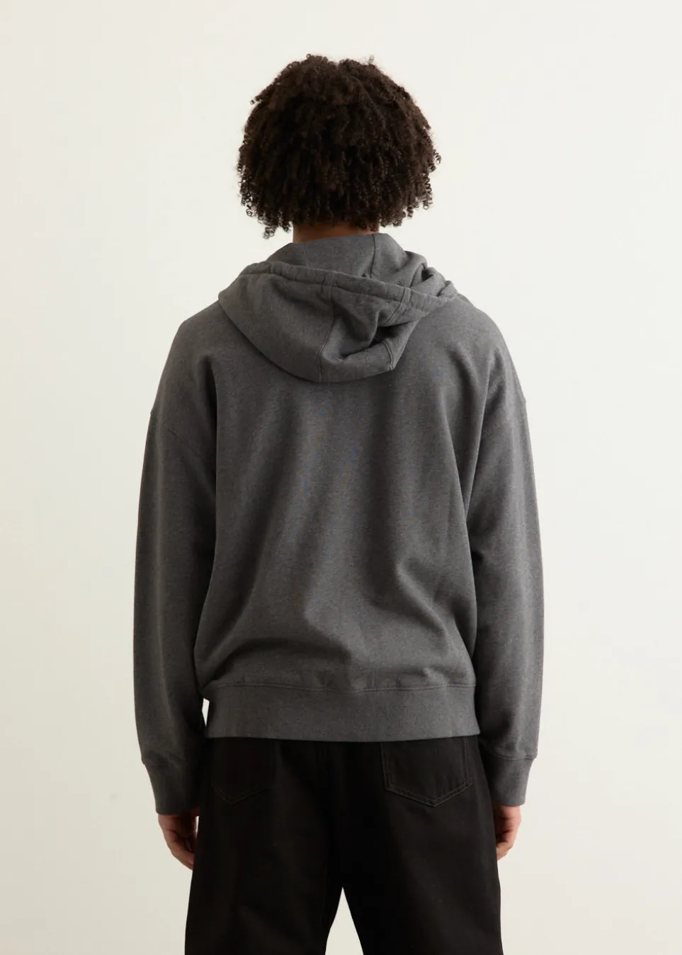 Bold Fox Head Patch Full Zip Oversized Hoodie