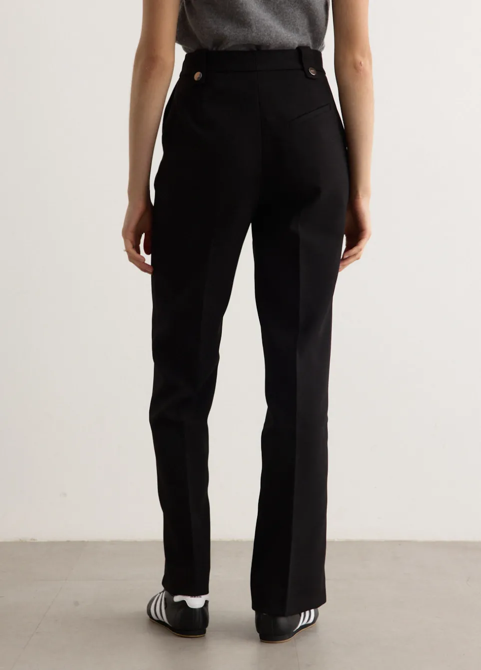 Bonded Crepe Pants