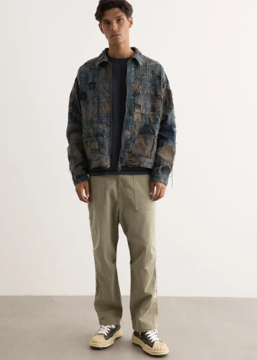Boro Zip Up Blouson (VIRGIN MARY)
