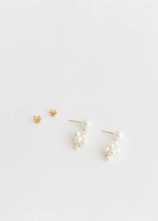 Botticelli Earrings Pearl