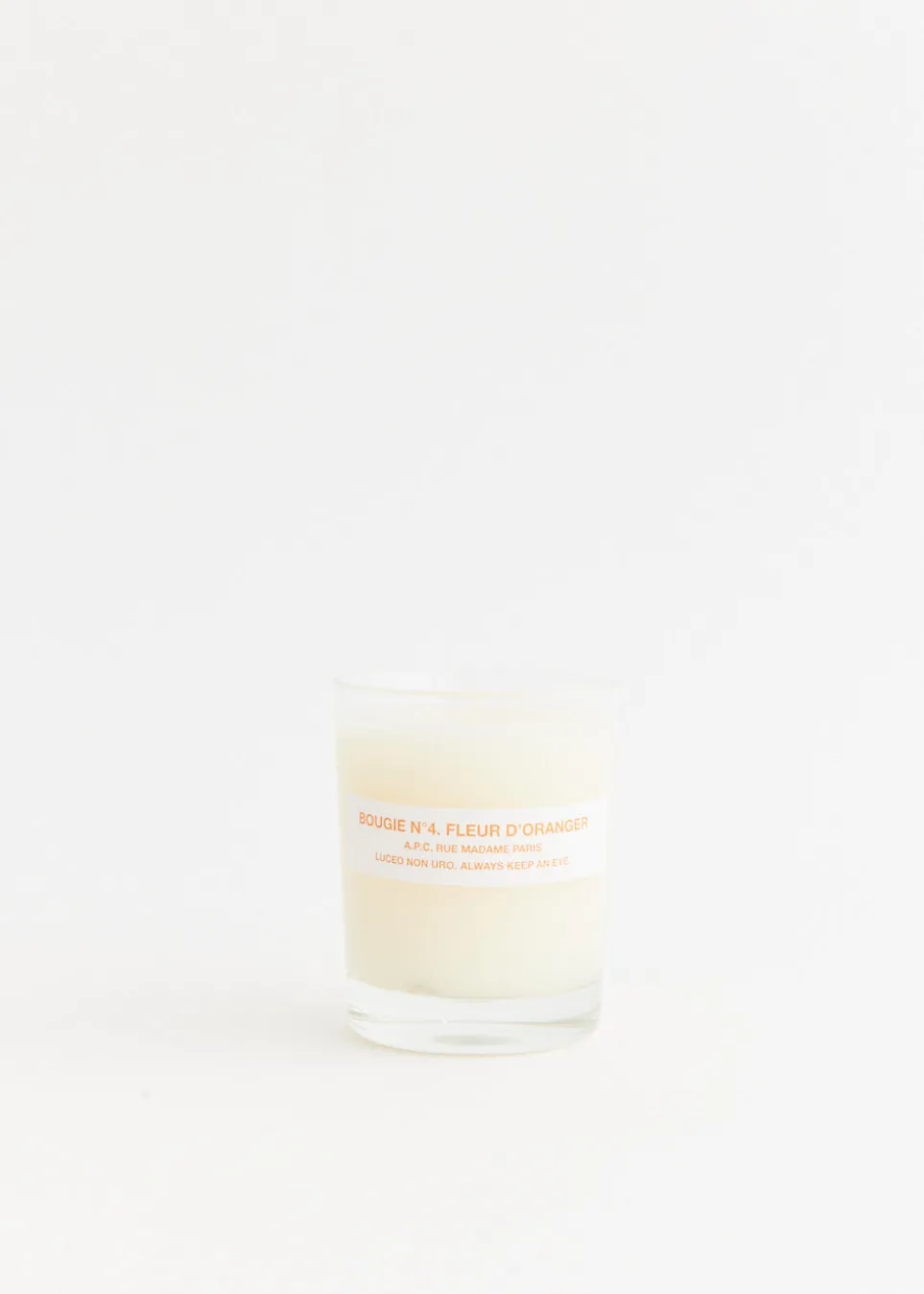 Bougie N°4. Fleur D'Oranger Candle