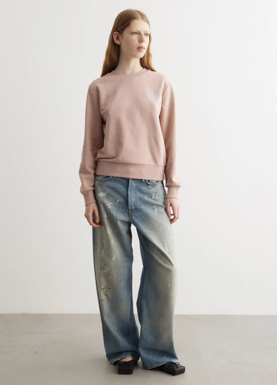 Boxy Rue Madame Sweatshirt