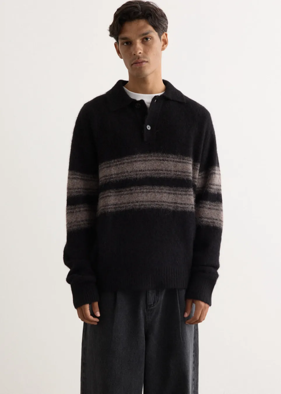 Burn Long Sleeve Polo