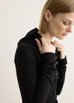 Button Up Hoodie
