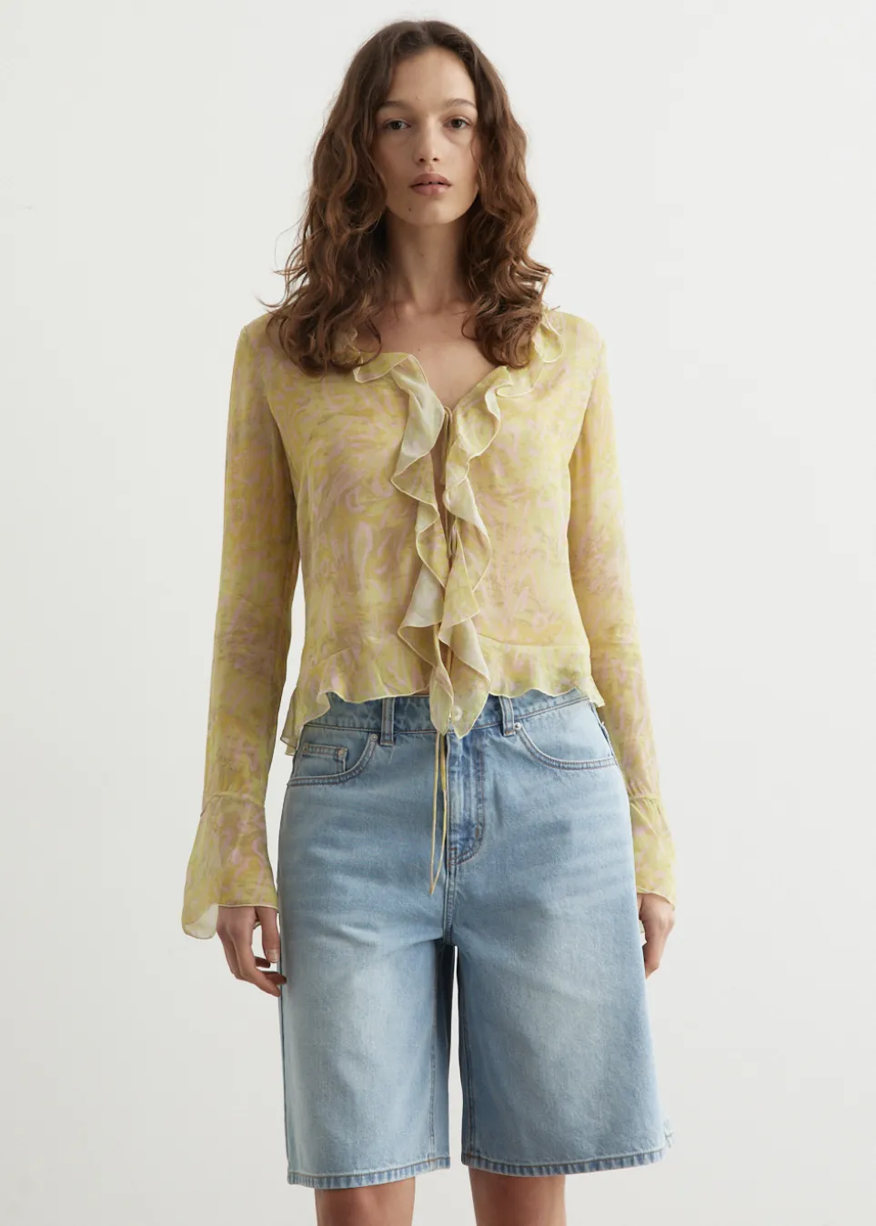 Canopy Ruffled Top