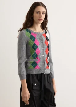 Cashmere Wool Mix Cardigan