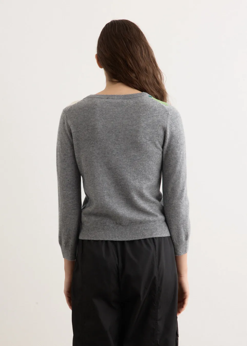 Cashmere Wool Mix Cardigan