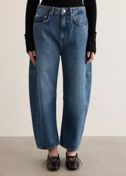 Charlie High-Rise Barrel Jeans