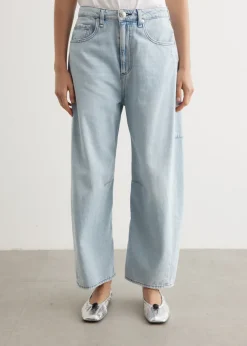 Charlie High-Rise Barrel Jeans