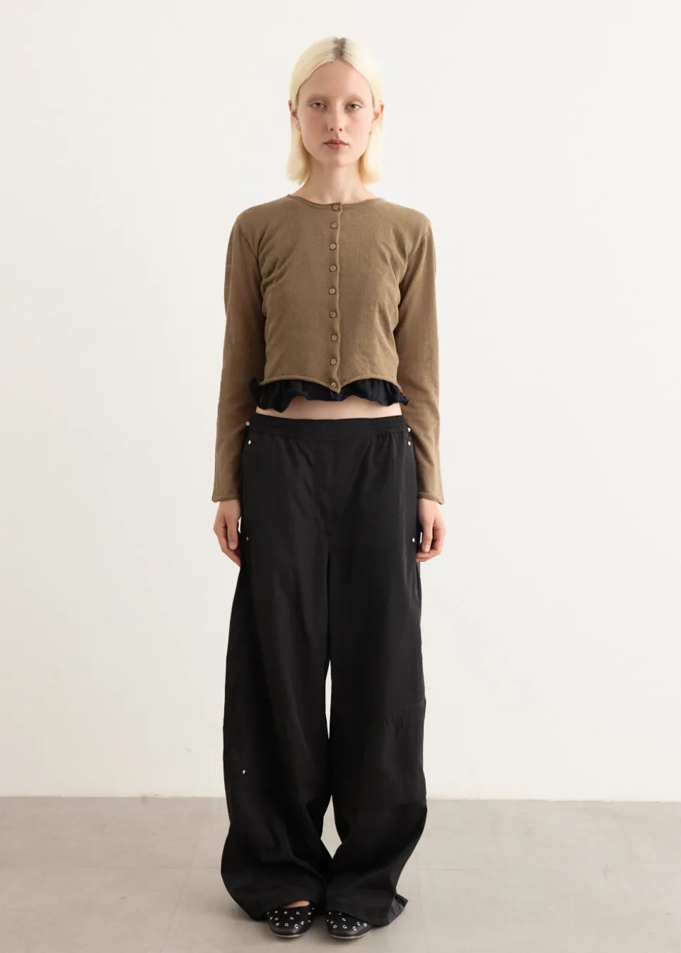 Contrast Banding Pants