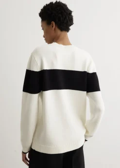 Contrast Stripe Knit