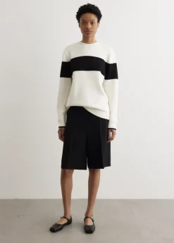 Contrast Stripe Knit