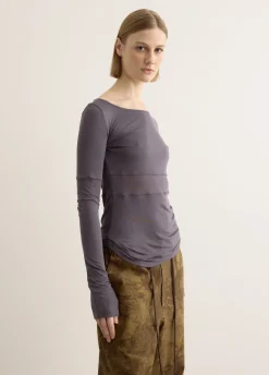 Corset Point Sleeve Top