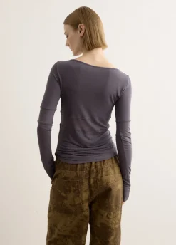 Corset Point Sleeve Top