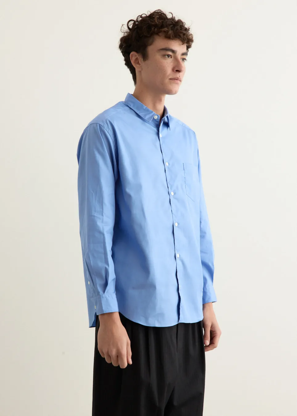 Cotton Broad Logo Shirt