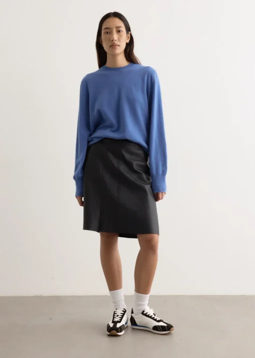 Crew Neck Cashmere Knit