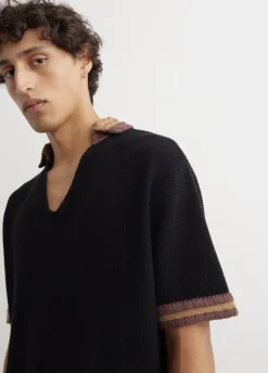 Crochet Collar Polo