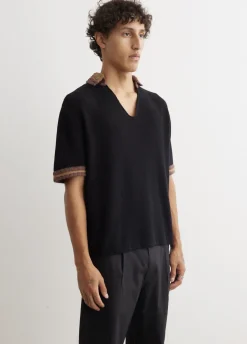 Crochet Collar Polo
