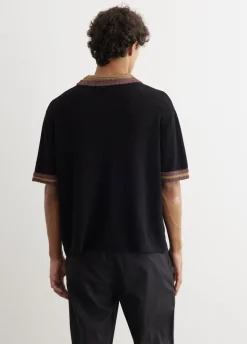 Crochet Collar Polo