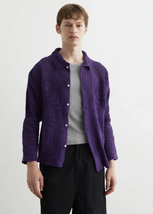 Crochet Overshirt