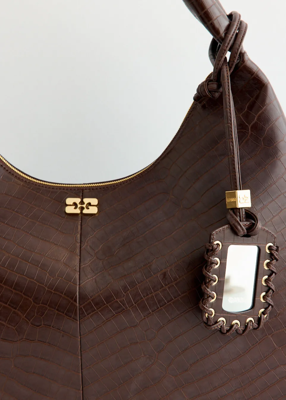 Croco XXL Hobo Bou Bag