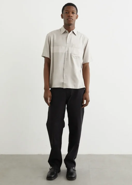 Dalton Stripe Short Sleeve Shirt