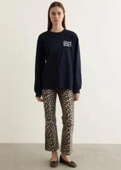 Dark Blue GANNI Sweatshirt
