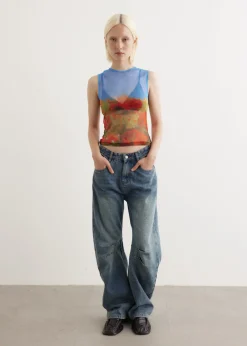 Darted Leg Jeans