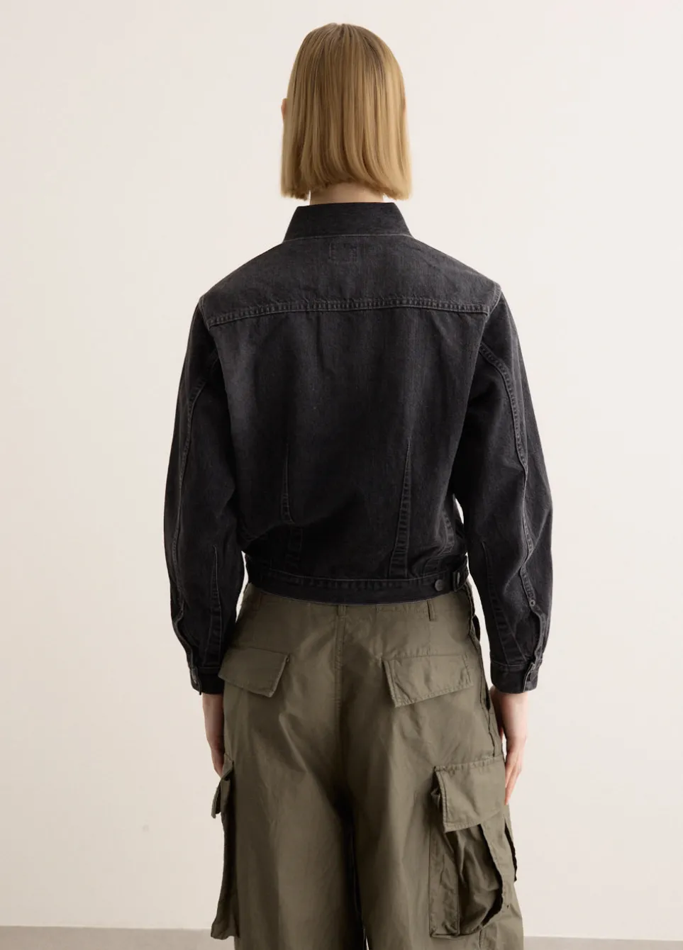 Darts Bottom Jean Jacket