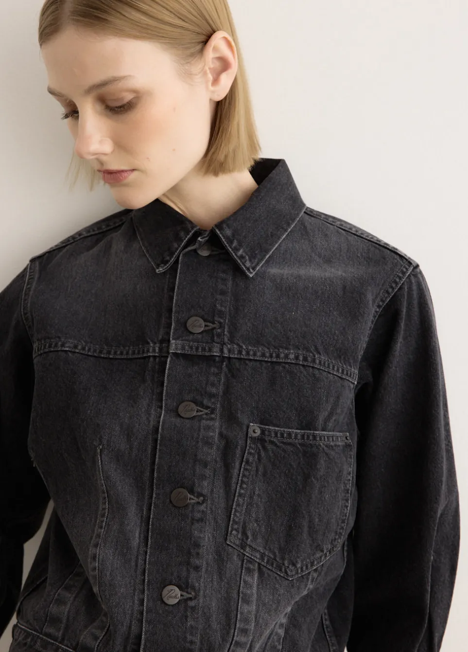 Darts Bottom Jean Jacket