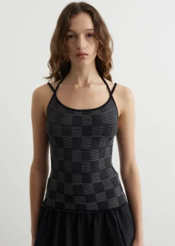 Dayglow Knitted Tank