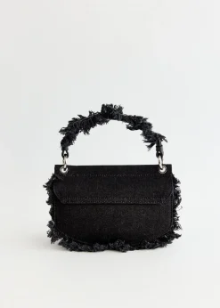 Denim Apo-G Mini Top Handle Bag