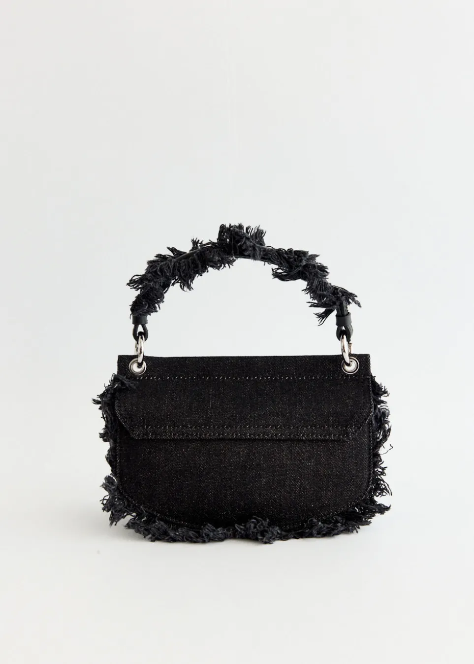 Denim Apo-G Mini Top Handle Bag