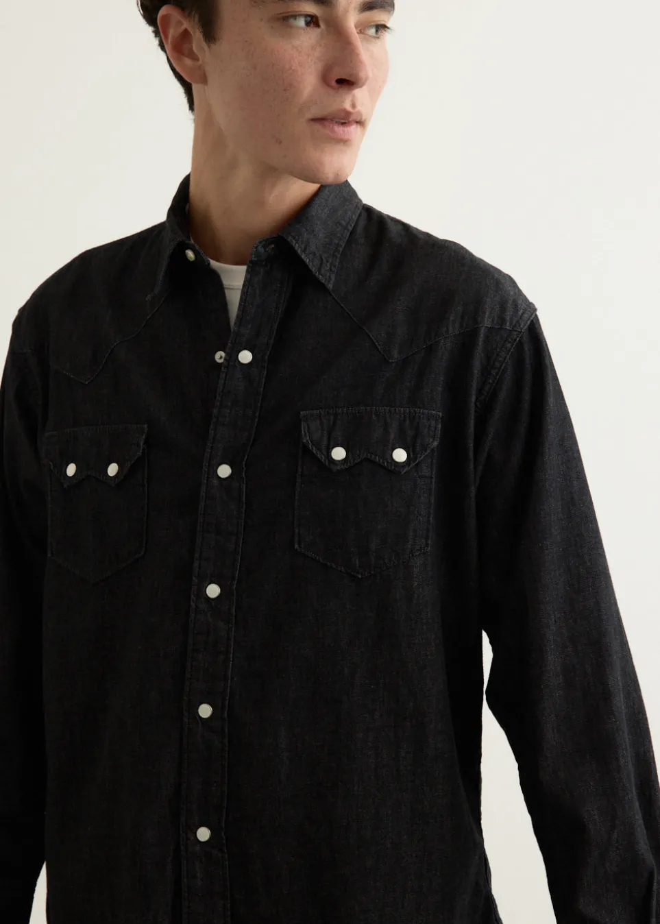 Denim Western Shirt