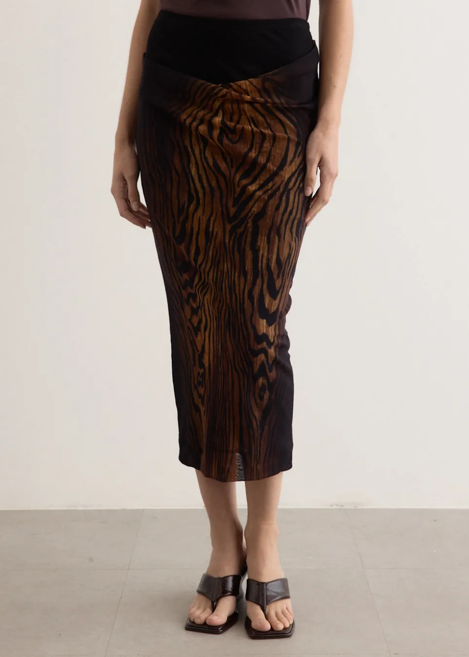 Double Layer Mesh Skirt