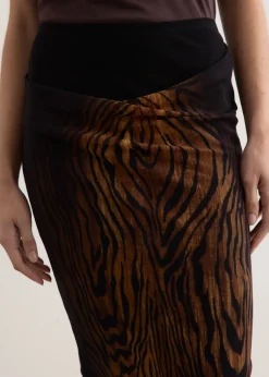 Double Layer Mesh Skirt