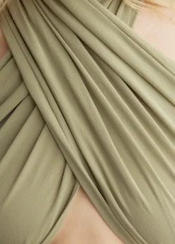 Draped Top Bra