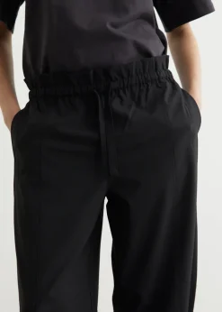 Drapey Melange Elasticated Waist Pants