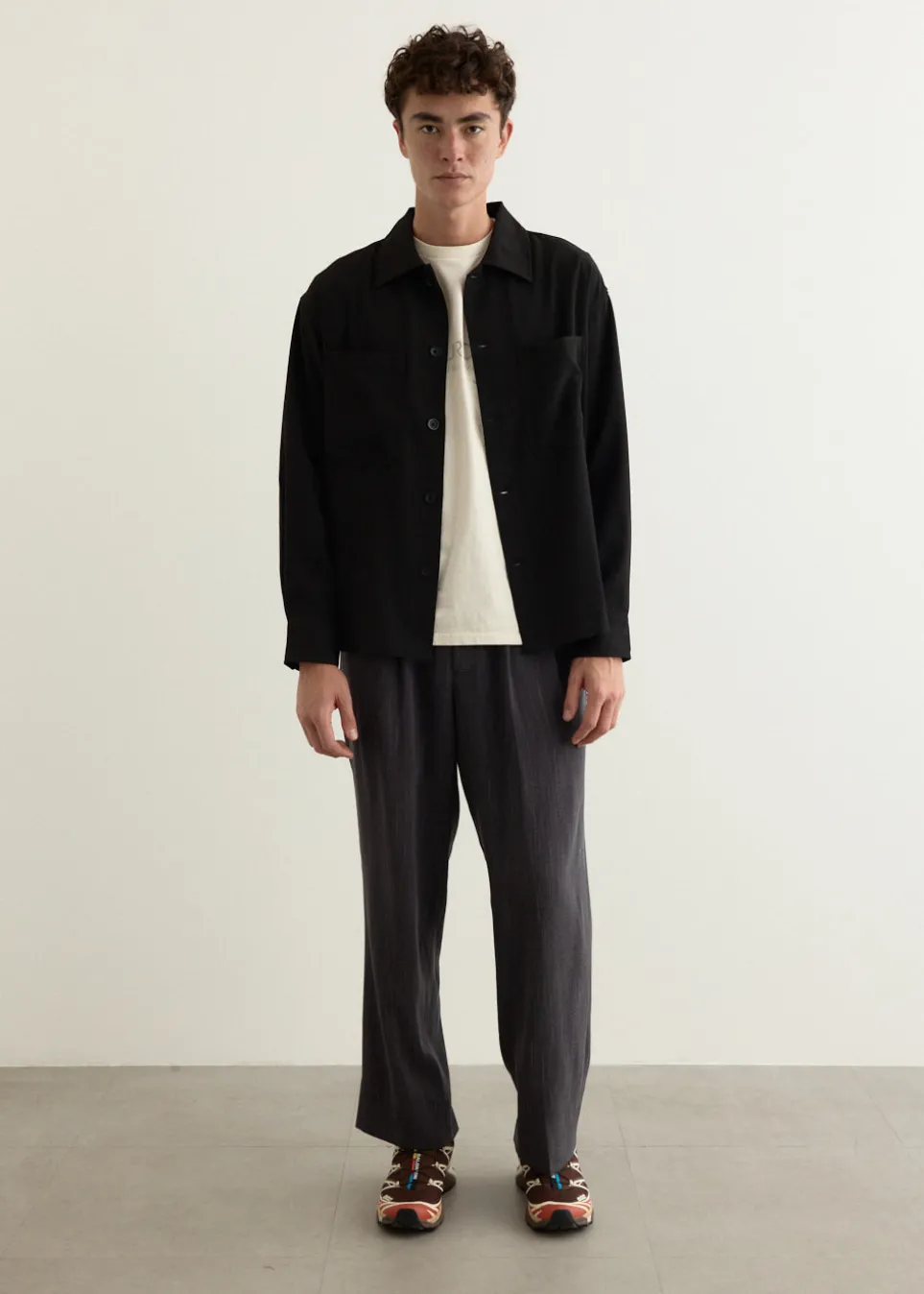 Driessen Crepe Overshirt