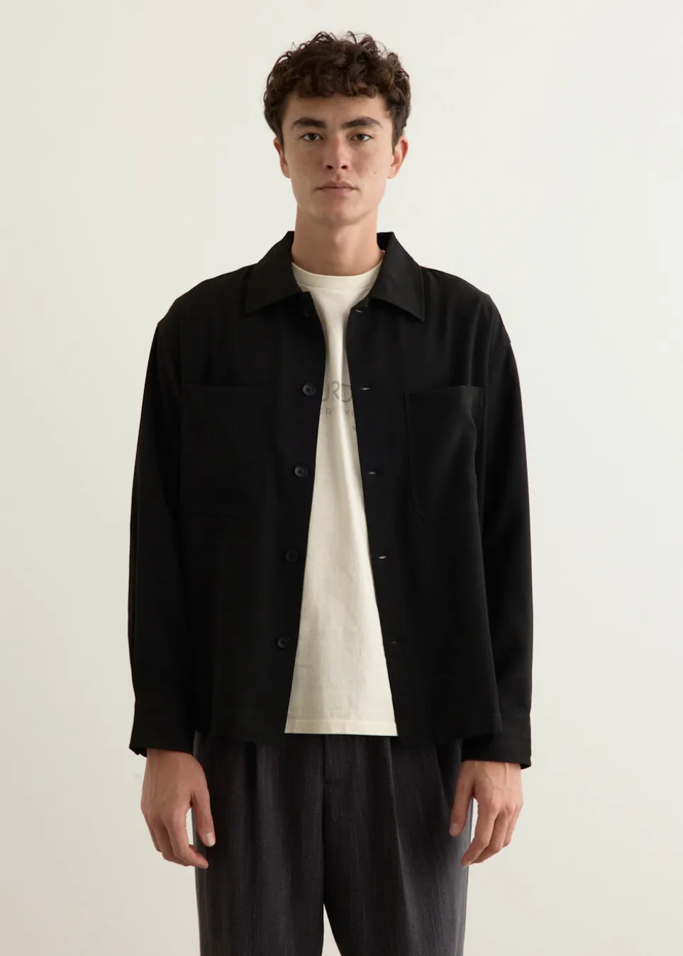 Driessen Crepe Overshirt